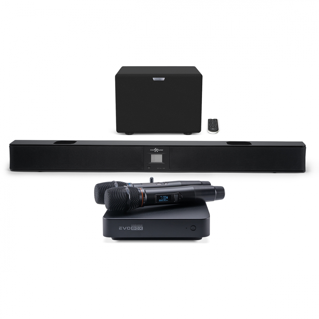 караоке-комплект EVOBOX Plus + EvoSound Bar (саундбар с караоке) в Дмитрове