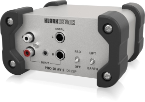 Klark Teknik DI 22P пассивный стерео директ-бокс в Дмитрове