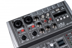 SVS Audiotechnik mixers AM-4 DSP Аналоговый микшерный пульт, 4-канала в Дмитрове